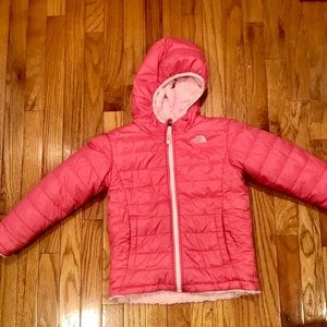Girls Reversible Northface Coat